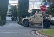 Дом Бена Аффлека окружили военные