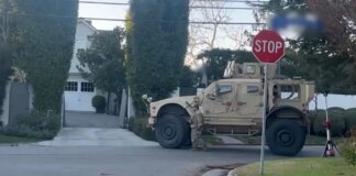 Дом Бена Аффлека окружили военные