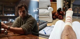Генри Кавилл показал травму со съемок новой версии «Горца»